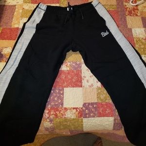 PINK fleece boyfriends pant